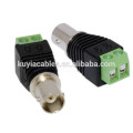 New Coax CAT5 To CCTV Coaxial Camera BNC Female Jack Video Balun Connector